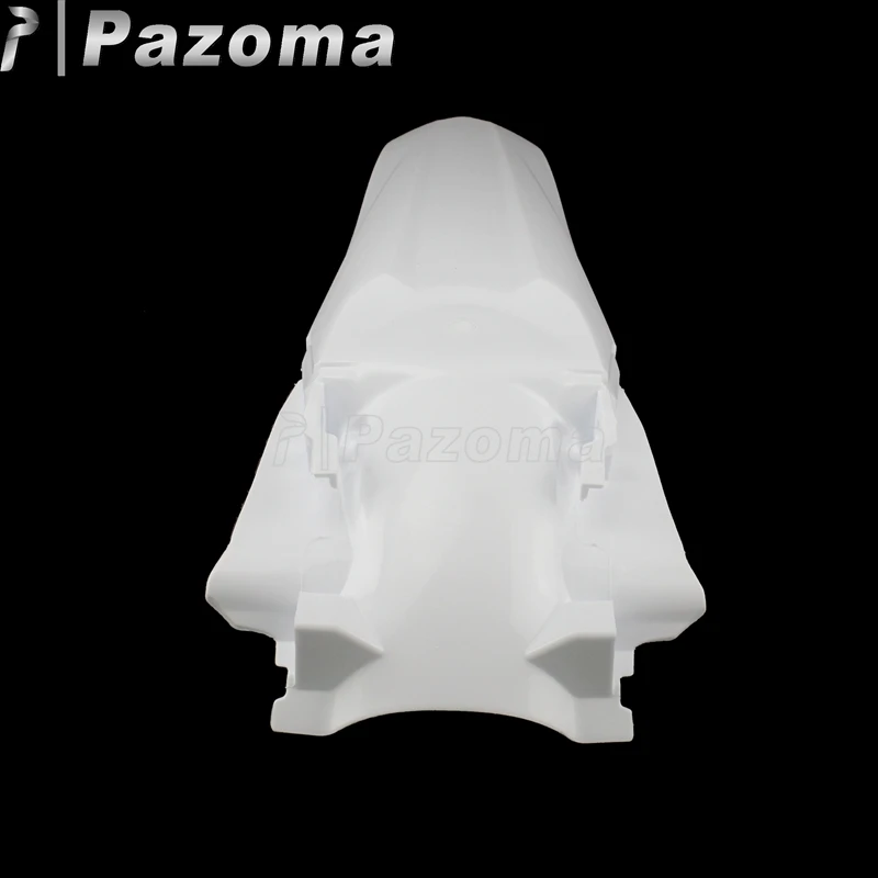 Guardabarros trasero blanco de plástico para motocicleta, guardabarros Mx Enduro de Motocross para Honda CRF250R 2014-2017 CRF450R 2013-2016 MX