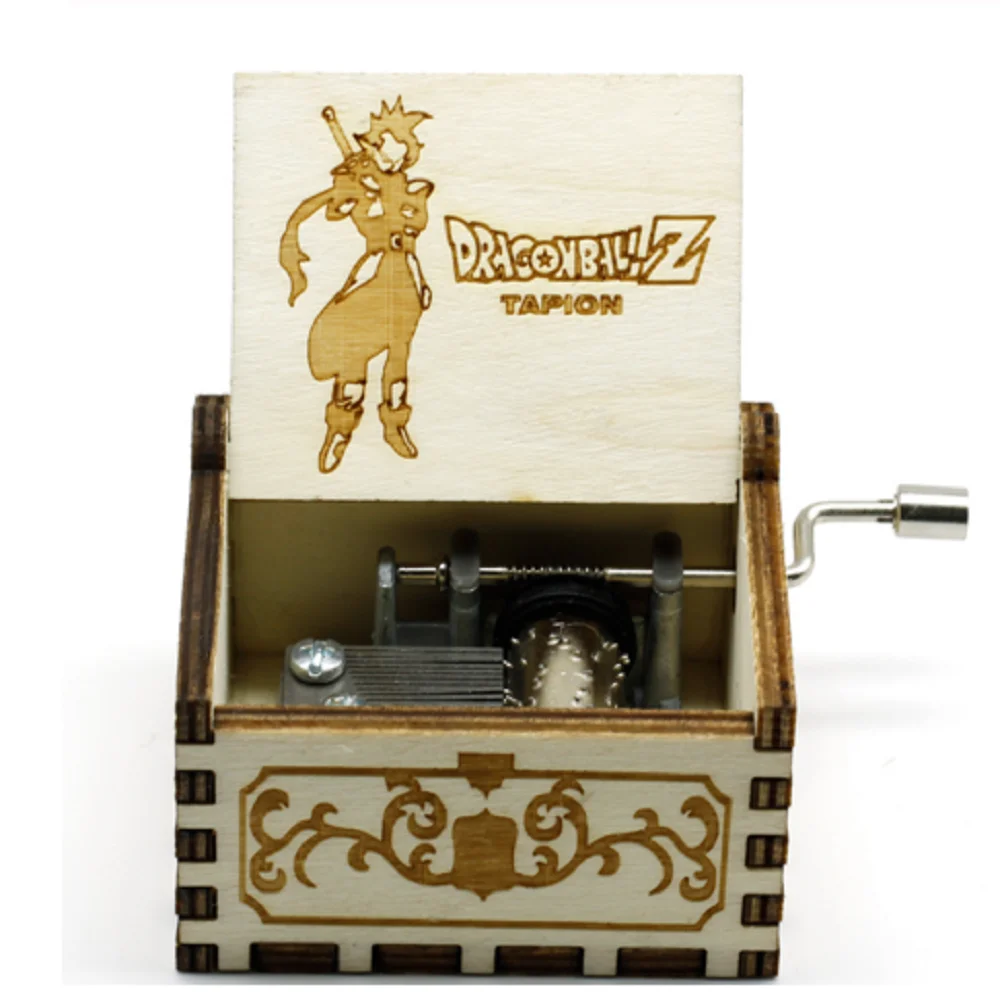 Hand-cranked music box, Dragon Ball theme, various theme music box, children's toy gift, new year gift