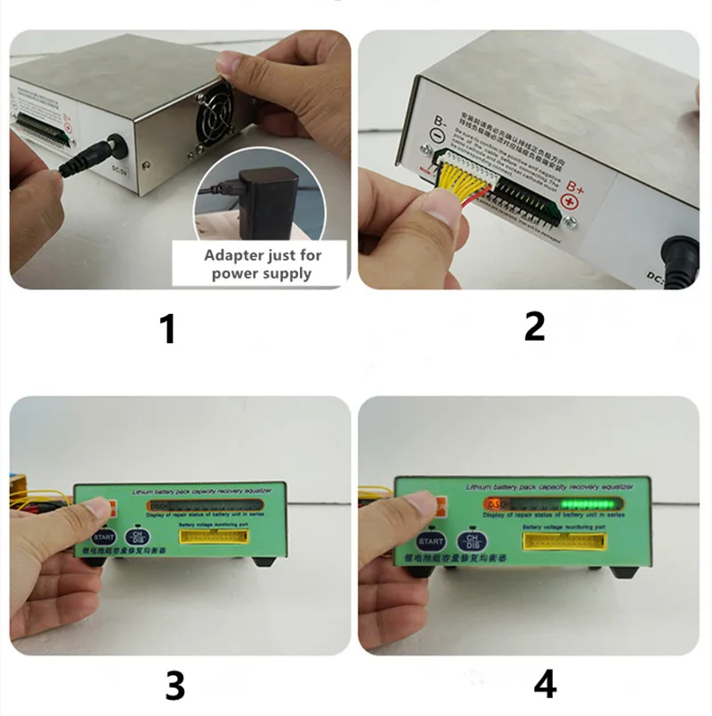 1A 3-20S spannung equalizer/Lithium-batterie kapazität balance reparatur instrument/ternären lithium/eisen phosphat/Lifepo4 Batterie