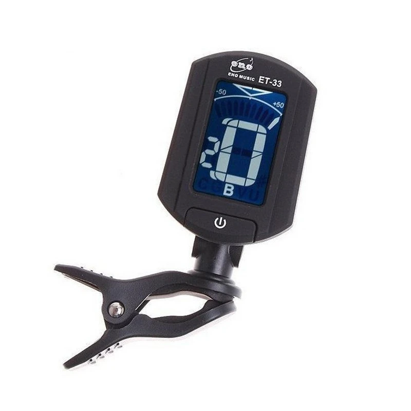 1個液晶デジタルベースバイオリンウクレレギターチューナーギターアクセサリーパーツ楽器