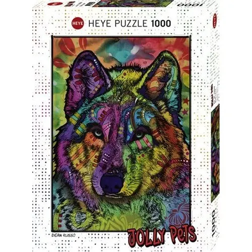 Heye Puzzle 1000 Piece Wolf's Soul Puzzle - Dean Russo