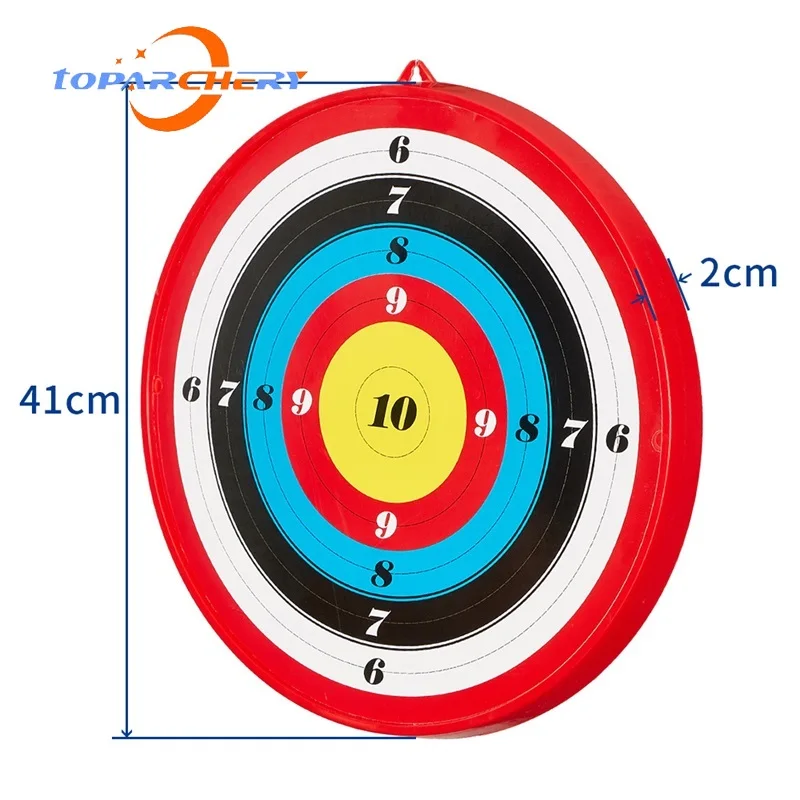 41.5cm Sucker Arrow Target for Kids Hangable Game Suction Cup Arrow Targets Plastic Archery Toy Target Boy Girl Birthday Gift