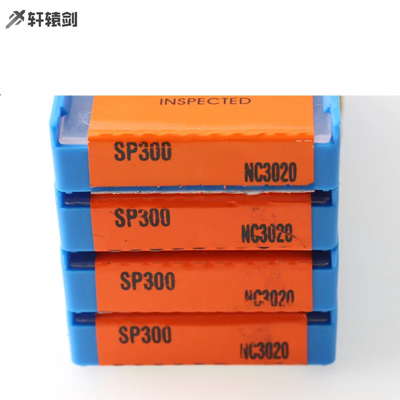 10 قطعة SP200 SP300 SP400 NC3020X عالية الجودة الشق قطع مخرطة أداة مخرطة تعمل باستخدام الكمبيوتر أداة القطع الأمامية