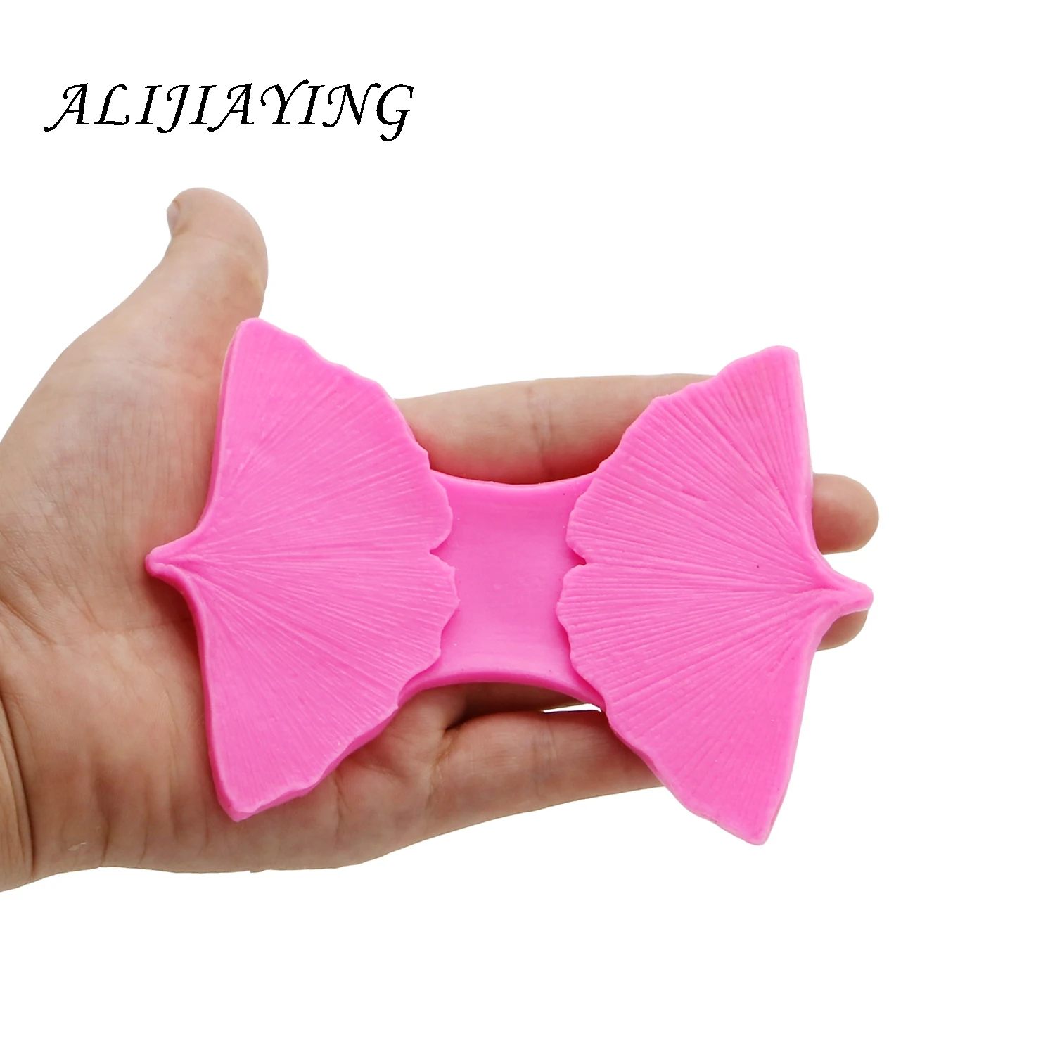 DIY Ginkgo leaves petal Clamping Fondant Sugarcraft Silicone Mould Cake Decoration Tools Baking chocolate Clay Resin Mold D1419