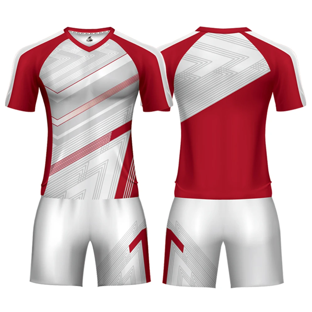 

Custom Jersey Soccer Jerseys Football Uniforms Sets Sublimation Football Teams Shirts 100% Polyester Breathable Football Kits