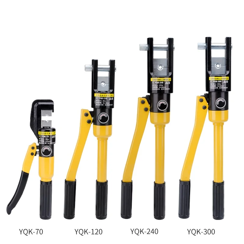 YQK-300 Hydraulic Crimping Plier Manual Hydraulic Hose Crimping Tools For Press CU/AL Connectors 10-300mm2