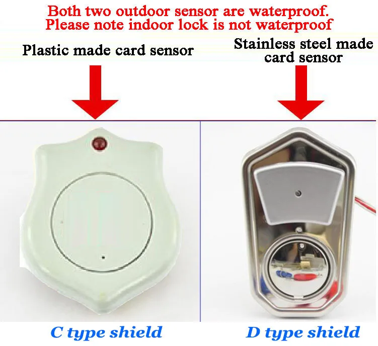 125Khz Electric ID Lock 12V Access Control Lock Optional eWelink Wif lock Remote Control Use with Alarm System Video DoorBell