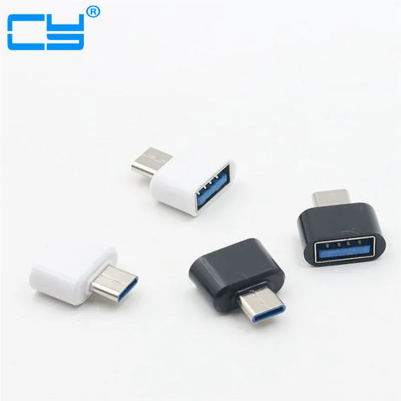 

5pcs/lot USB Female to USB-C Type C 3.1 OTG Male Data Adapter For Samsung S8 LG G6 G5 V20 OnePlus 2 3 Huawei P9 P10 Plus