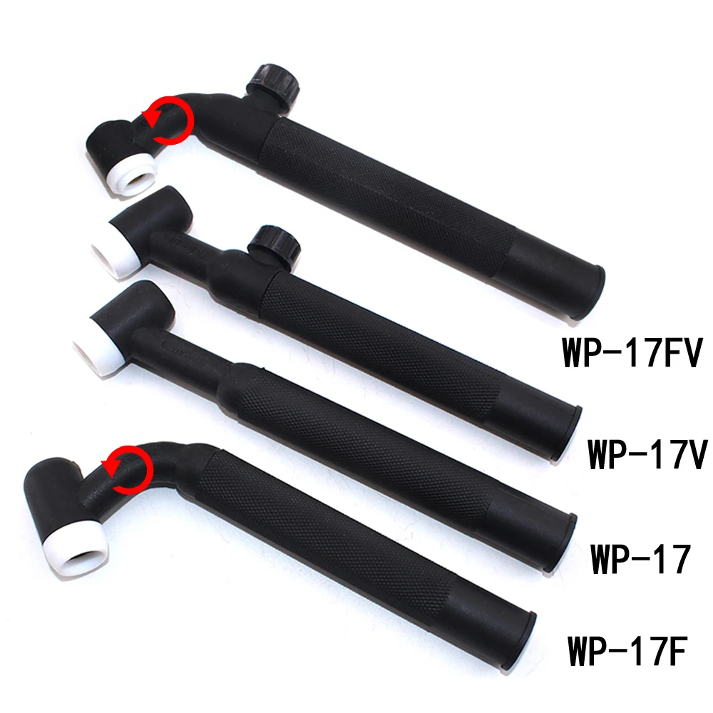 5 stücke TIG Taschenlampe WIG-IMPULSLICHTBOGEN WP17 WP17F Gas Wolfram Arc Schweißen Gun Argon Luftgekühlte Gas Ventil WP17V WP17FV TIG schweißen Fackel – Detail 11