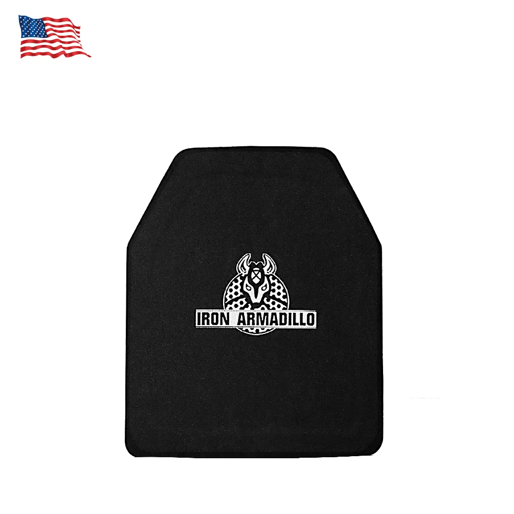 IRON ARMADILLO Personal Protection Armor Plate Insert NIJ 0101.06 IIIA UHMWPE 10X12 "Paket Ringan Isi 2 Buah untuk Plate Carrie