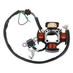 Motorcycle Copper Wire 4 Poles Magneto Stator Coil For CG125 Series