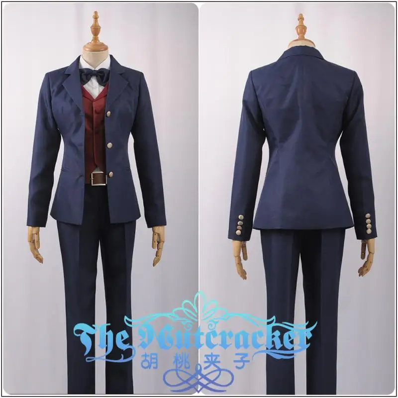 ZombieLand Zombie Land Saga The Mysterious Idol Producer Kotaro Tatsumi Inui Uniform Outfit Formal Attire Anime Cosplay Costume