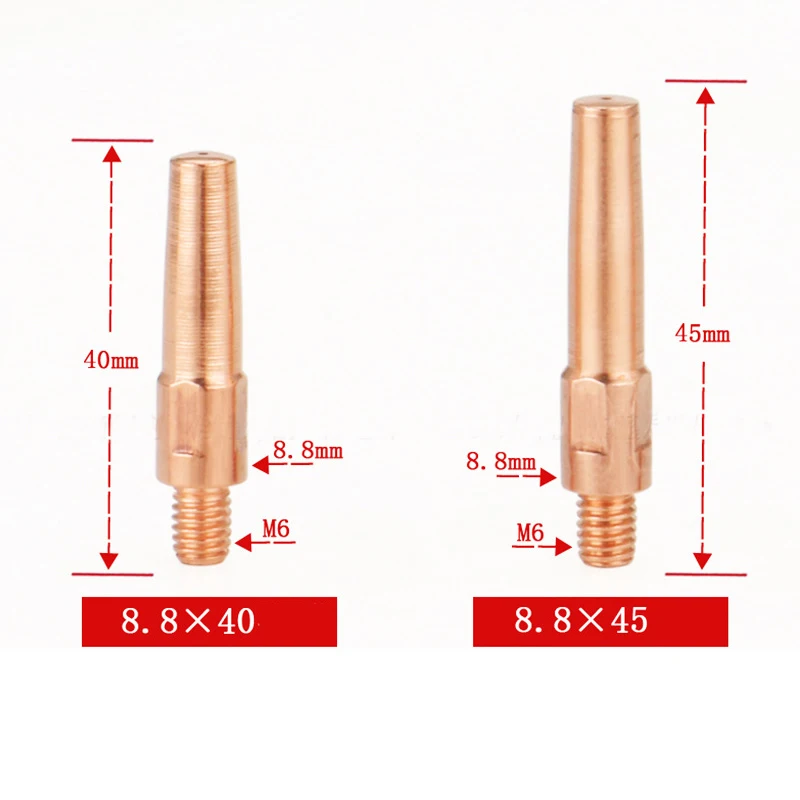 10 قطعة M6x8.8 فوهة لحام نصائح الاتصال متعددة الأغراض موزع الغاز موصل الشعلة حامل أجزاء لحام شبه التلقائي