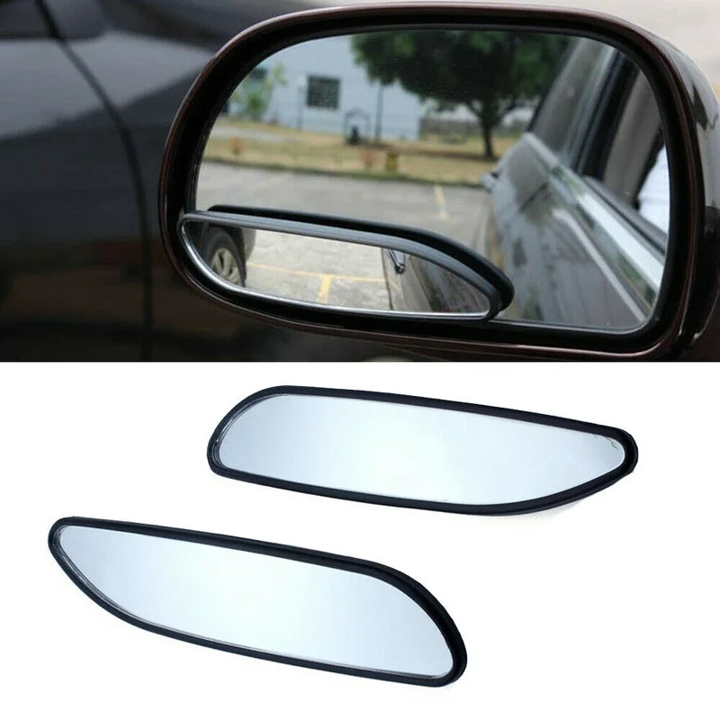 

Car Blind Spot Mirror 360 Degree Wide-angle Convex Rear Side View Universal Adjustable Clear Rearview Auxiliary Parking Mirror