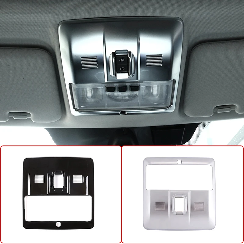 

ABS Front Ceiling Roof Reading Light Lamp Trim Cover Frame For Land Rover Discovery 4 LR4 2010-2016 Car Styling Accessories