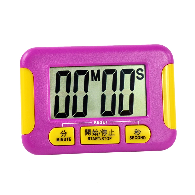 

LCD Digital Kitchen Cooking Study Time Timer Egg Count-Down Up Clock Reminder Magnetic Stopwatch Loud Alarm Electronic Gadgets