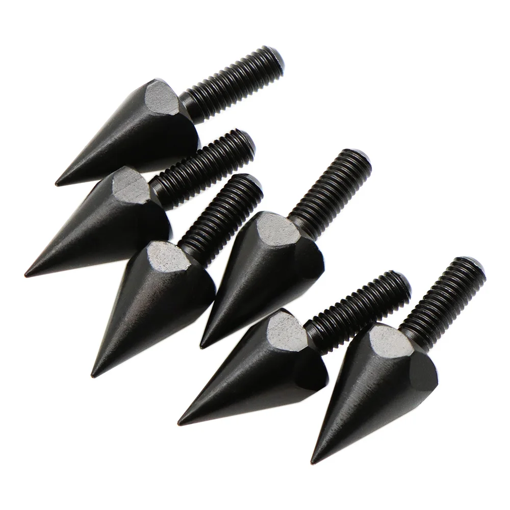 Nordson Black 6Pcs Universal 6pcs Spike Bolts Windscreen Fairings License Plate For Suzuki Kawasaki