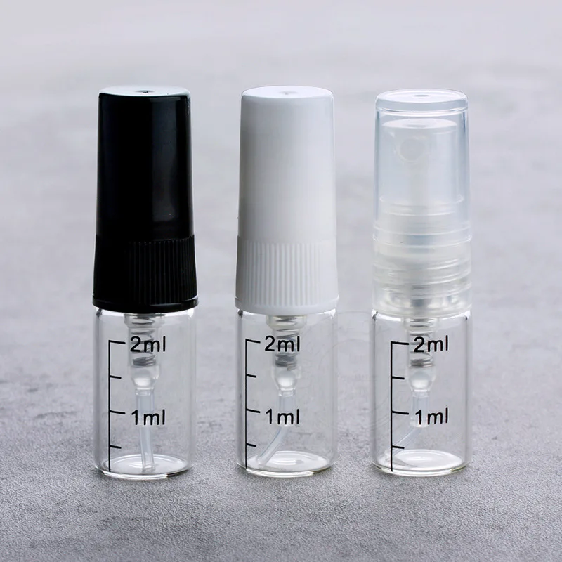 2/3/5/10ml Refillable Mini Cologne Portable Plastic Atomizer Bottle Cologne Spray Bottle Reusable Cosmetic Container For Travel