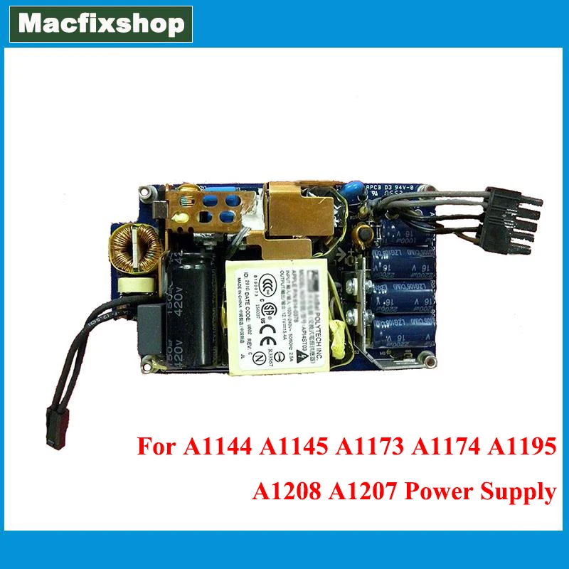 Tablero de fuente de alimentación 180W API4ST03 614-0378 614-0363 17 "20" para Imac A1144 A1145 A1173 A1174 A1195 A1208 A1207, reemplaza el 2006