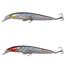 Wobbler Minnow flotante 120mm con ojos 3D para bass