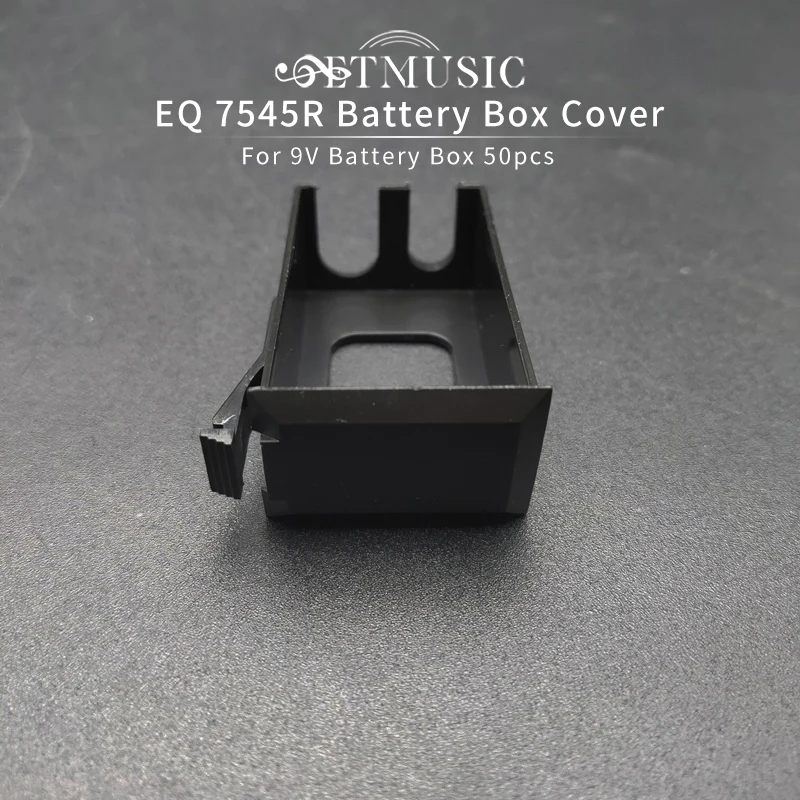 

50PCS Acoustic Guitar Equalizer EQ 7545R Piezo Pickup 9V Battery Box Cover