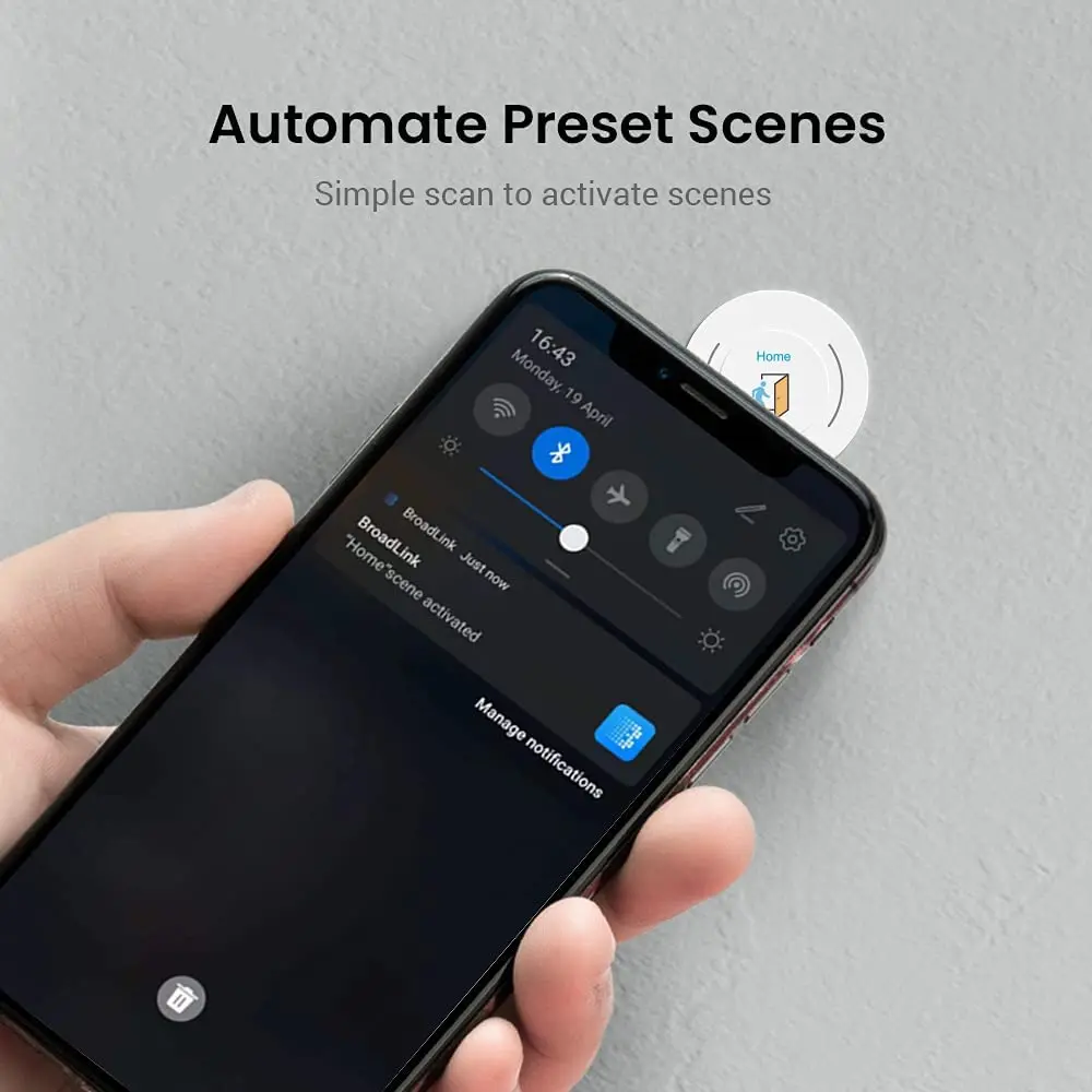 Broadlink nfcタグ、nxp ntag215防水nfcタグステッカー、ホームオートメーションデバイスおよびシーンのトリガー