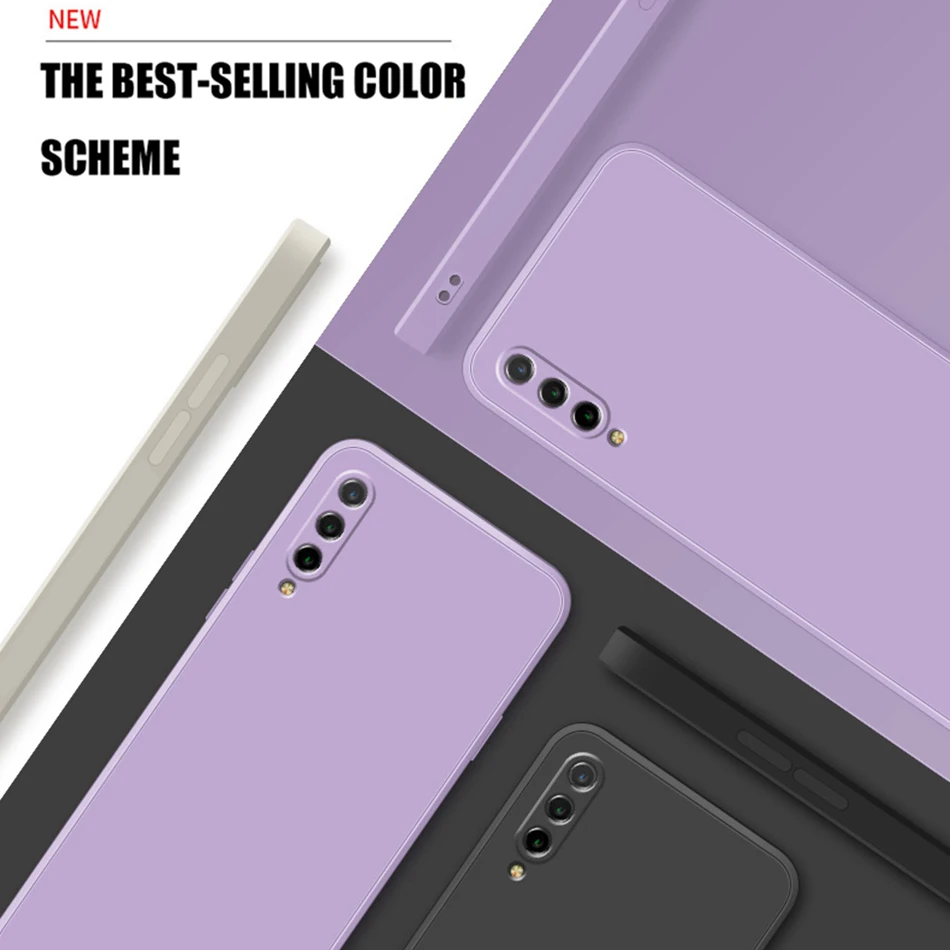 Liquid Silicone Case For Xiaomi Mi A1 A2 A3 5X 6X 6 8 9 SE 10 Pro 10T 9 Lite CC9E CC9 mi10 Back Cover Original Shockproof