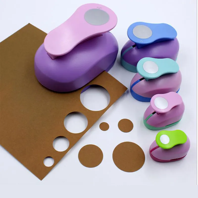 9-75mm 3-6pcs/lot Circle Punch Craft  DIY Hole Punch Paper Cutter Children Scrapbooking Punches Kid Toy Embossing Paper Cutter