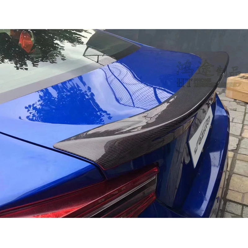 

Спойлер для Toyota GT86 Subaru BRZ 2012-2015, карбоновый задний спойлер на крышу, накладка на багажник, автомобильный спойлер