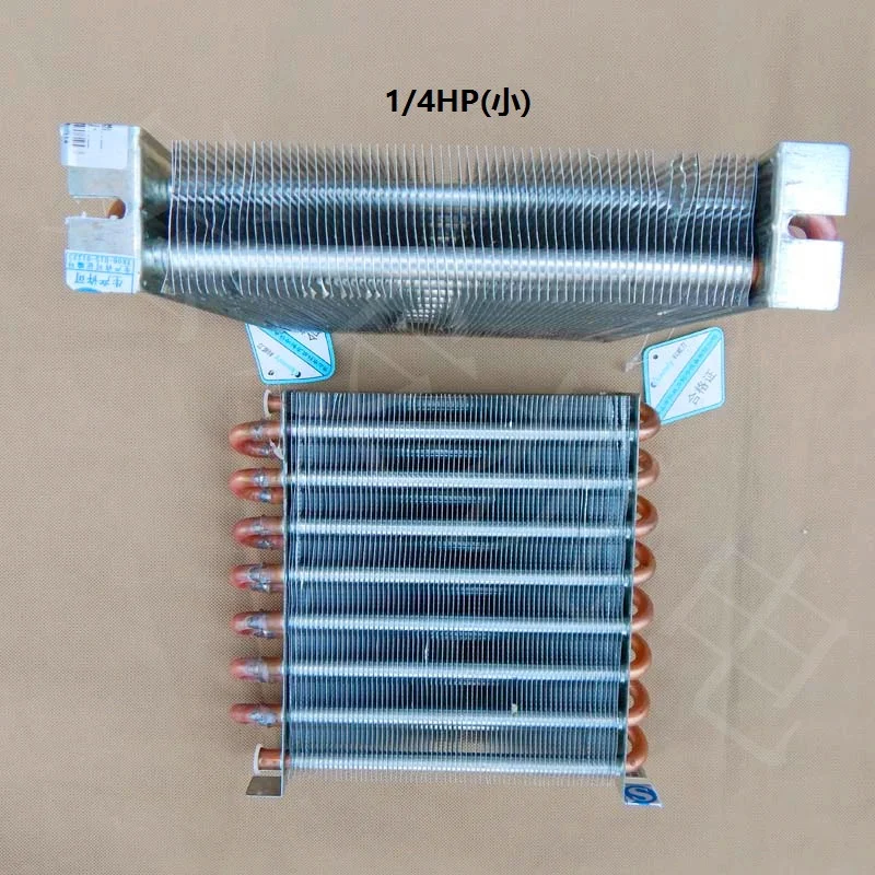 Refrigerator copper tube evaporator 1/4HP horse radiator Freezer air-cooled condenser 180-250W