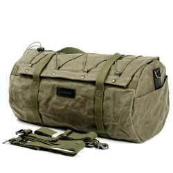 Bolsa de viaje portátil para deportes y ocio para hombres, bolsa de equipaje de un solo hombro para negocios de corta distancia