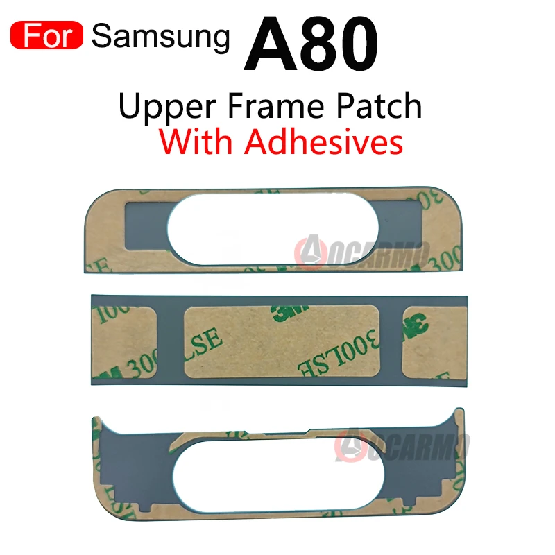 For Samsung Galaxy A80 805F Middle Frame Top Frame Front Panel Bezel Housing Bezel Replacement Repair Parts