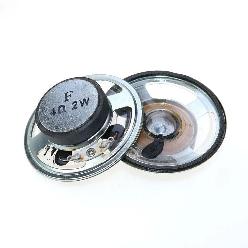 YUXI 1Pcs Ultra-Thin Speaker Waterproof 4/8 Ohms 0.5/1/2/6 Watt 1W 8R Speaker Diameter 45/50/56/57/66/77MM