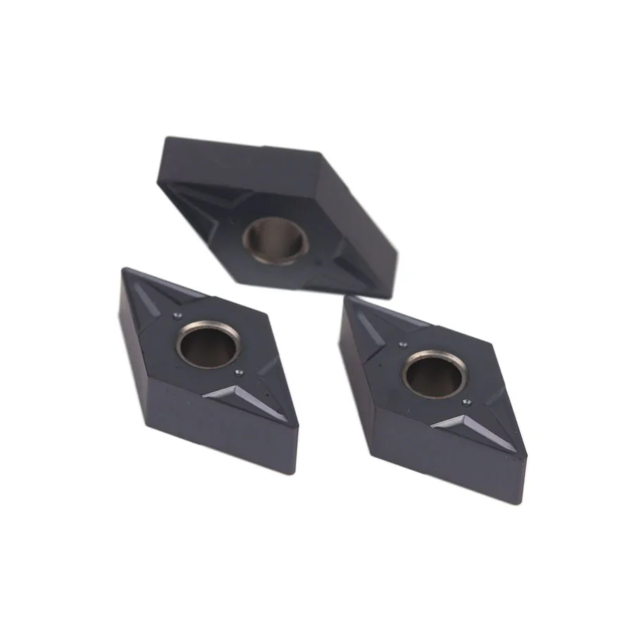 DNMG110404 NN LT10 كربيد إدراج DNMG110408 NN LT10 آلة خرط تعمل بالتحكم الرقمي بواسطة الحاسوب أداة قطع التنغستن شفرات مخرطة القاطع الخارجية تحول أدوات