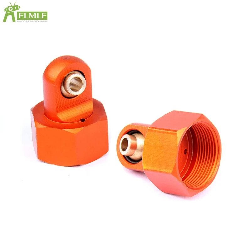 

6MM Metal Shock Absorbing Cap Upper or Lower Ball Buckle Kit Fit for 1/5 HPI ROFUN BAHA ROVAN KM BAJA 5B Rc Car Toys Games Parts