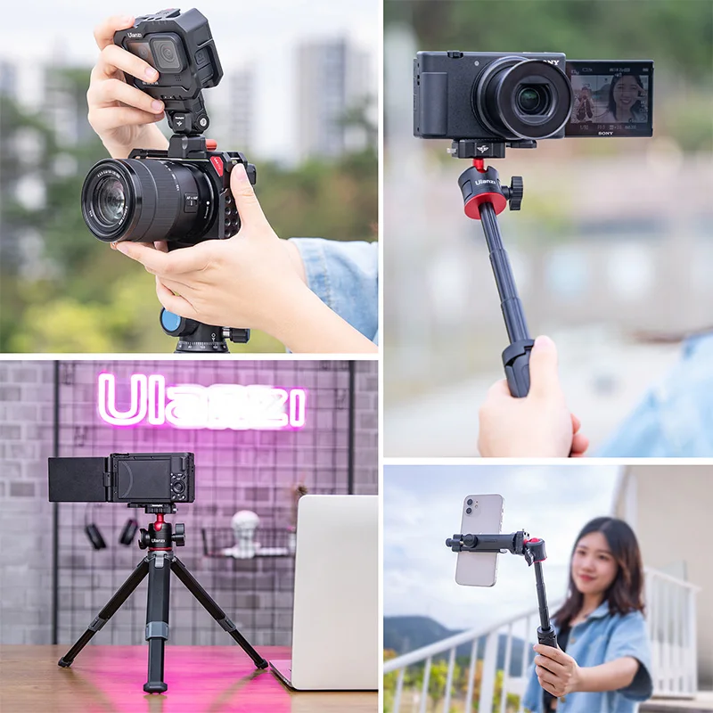 Ulanzi Hummingbird Quick Release System DSLR GoPro Ball head Tripod Magic Arm Quick Switch Kit Accessoreis Quick Realse Plate