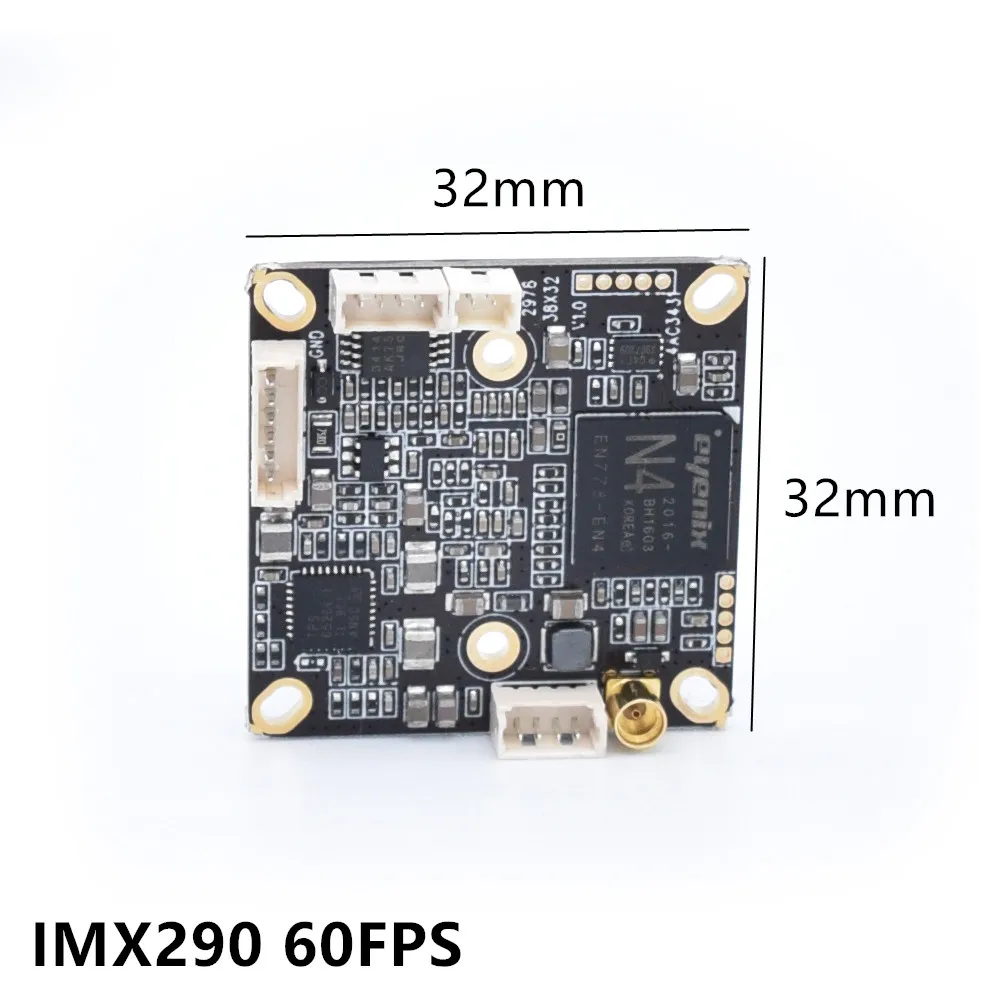 IMX290 D-ZOOM AWB 60Fps SDI CVBS Camera Module Signal Board of customs entrance and exit surveillance camera for live broadcast