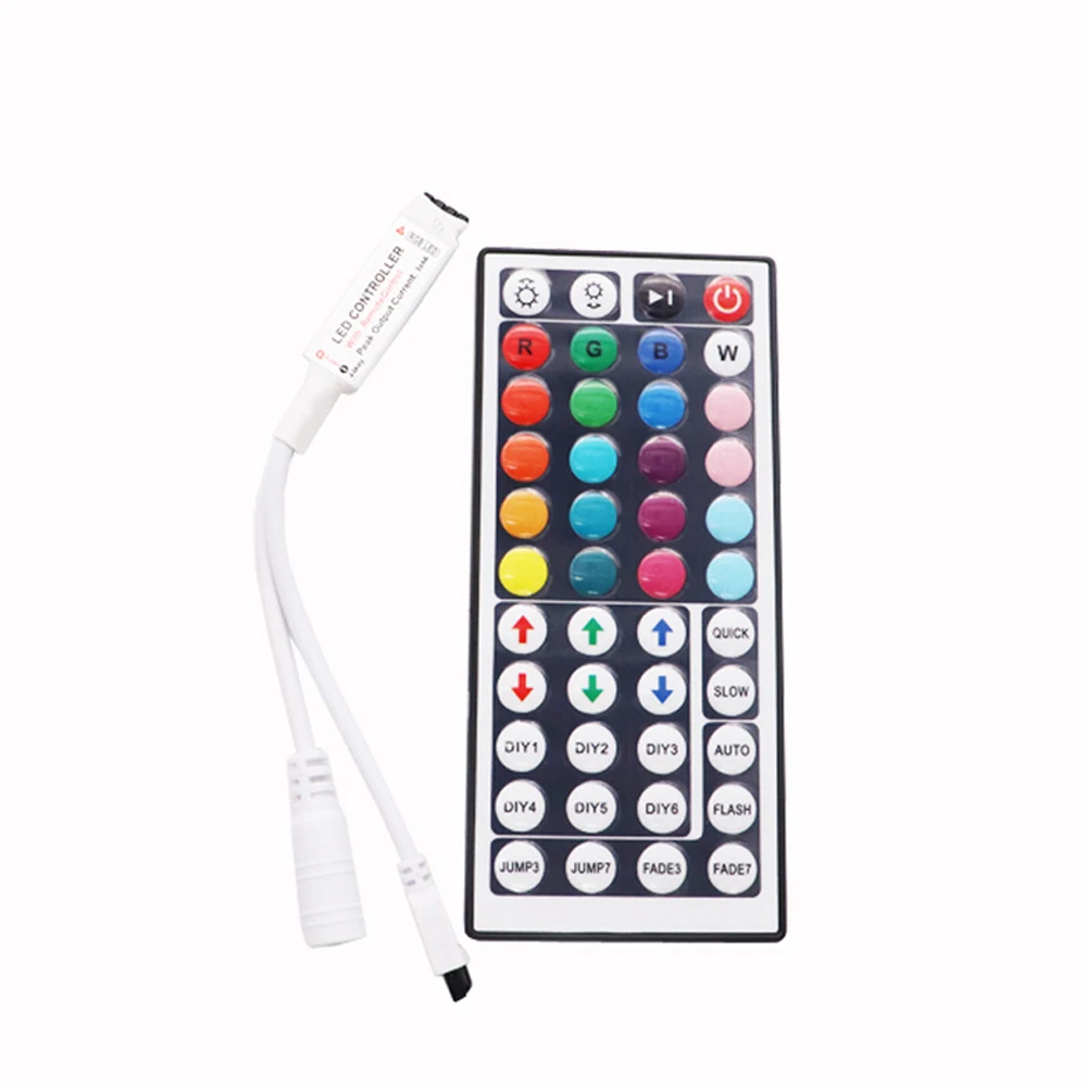 Led Controller Mini11/17Key RF Controller/ Mini 24keys RGB IR Controller/44keys IR Remote Led Controller For5050 3528  led strip