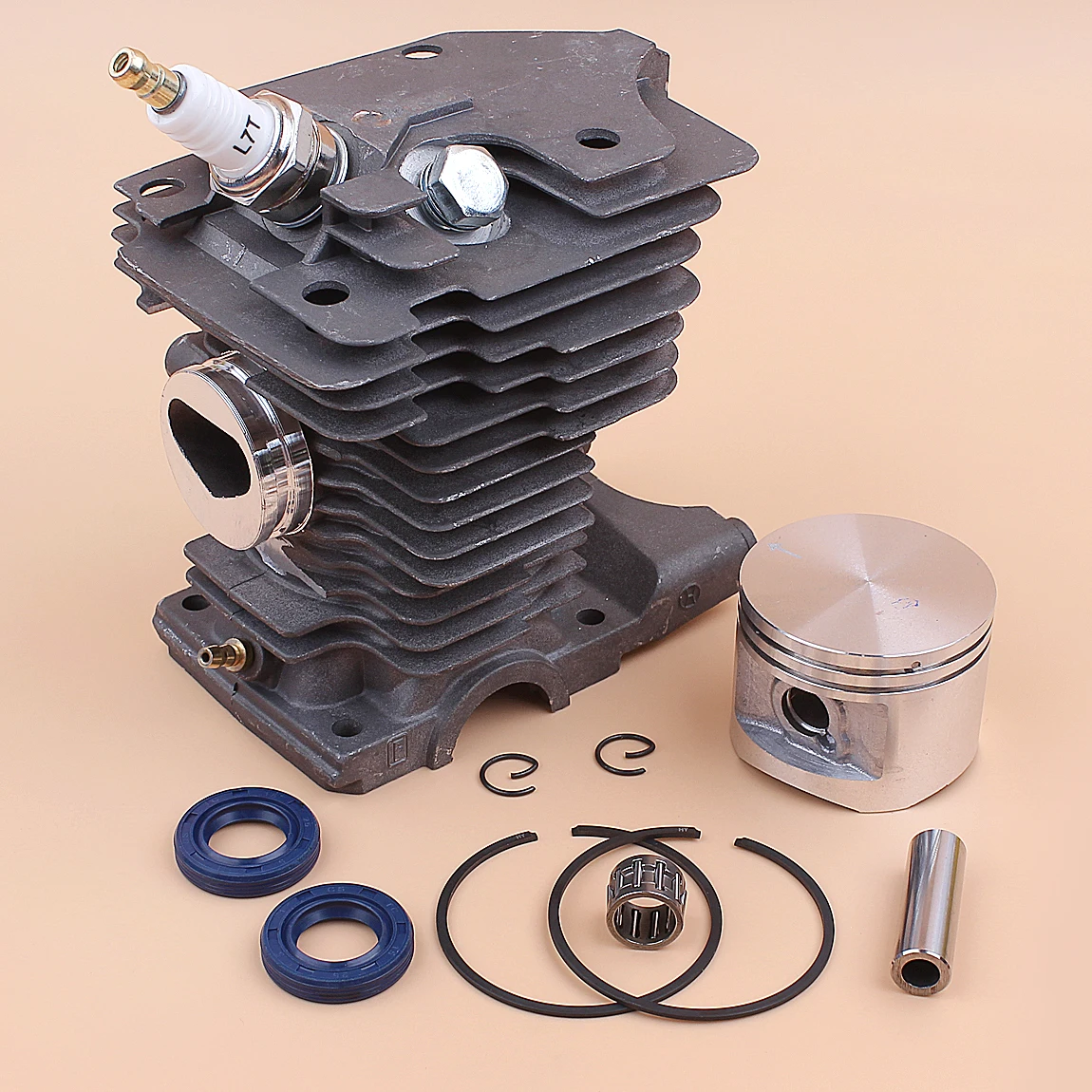 46mm Cylinder Piston Kit For Stihl MS270 MS280 MS 270 280 Decompression Valve Spark Plug Oil Seal Chainsaw Part motosierra