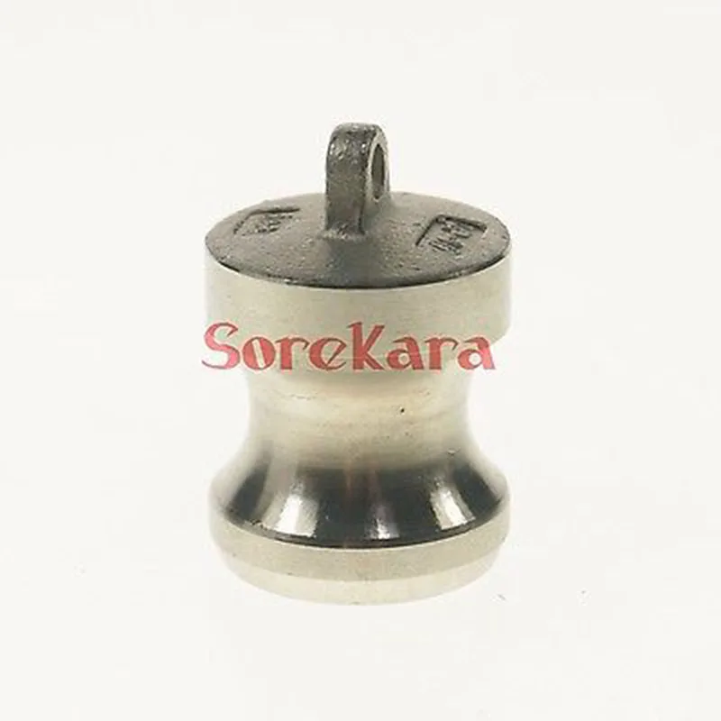 1-1/2 "304 Rvs Type Dp Camlock Fitting Cam En Groove Adapter Stof Plug Stop Flow