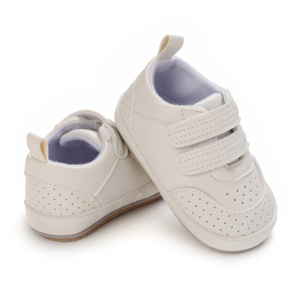 Baywell-zapatillas de deporte informales para recién nacido, zapatos deportivos para cuna, con suela suave, para primeros pasos, de 0 a 18 meses