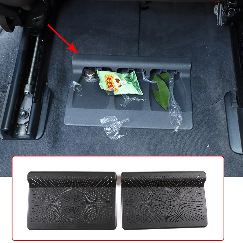 

Car Inner Under Seat Air Vent Duct Outlet Panel Cover ABS For Mercedes-Benz GLE GLS Class W167 X167 2020 Auto Interior Accessory