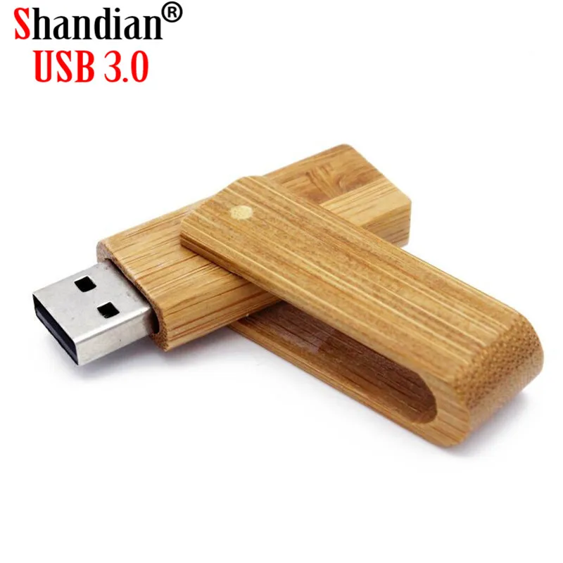 محرك أقراص فلاش USB 3.0 خشبي دوار ، 4G ، 8G ، 16G ، 32G ، 64GB ، 128GB ، محرك أقراص فلاش USB عالي السرعة ، هدايا