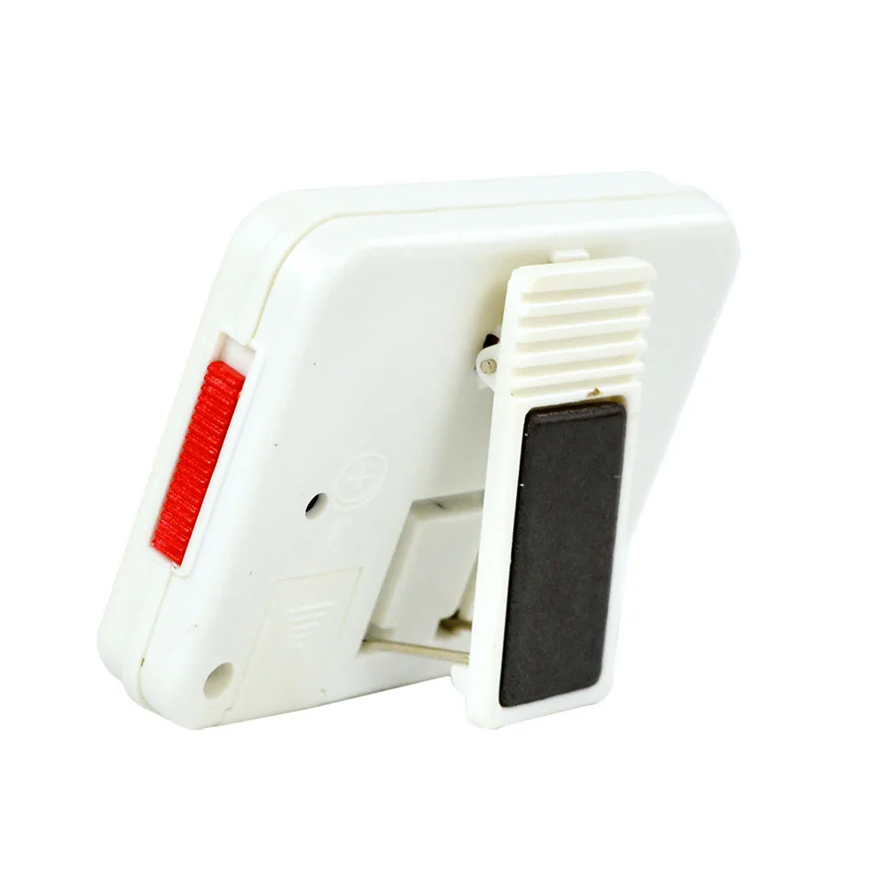 Manyetik LCD dijital mutfak geri sayım 24 saat zamanlayıcı standı ile beyaz pratik çalışma duş pişirme yumurta masa zamanlayıcı çalar saat
