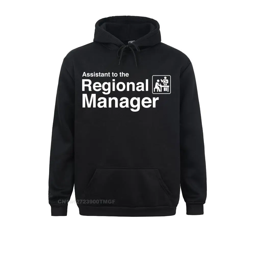 Funny Assistant to the Regional Manager Office Pullover Hoodie Sweatshirts for Men Hoodies Fashion Graphic Hoods Birthday