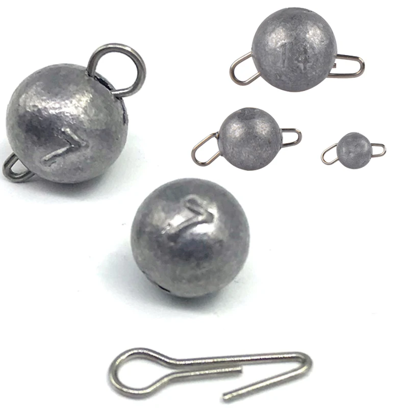 OBSESSION A020 3g-21g Angelzubehör Cheburashka-Sinker, Jig mit Rundkopf, Bullet-Gewicht, Weichköder-Verbinder, Texas Group – Detail 4