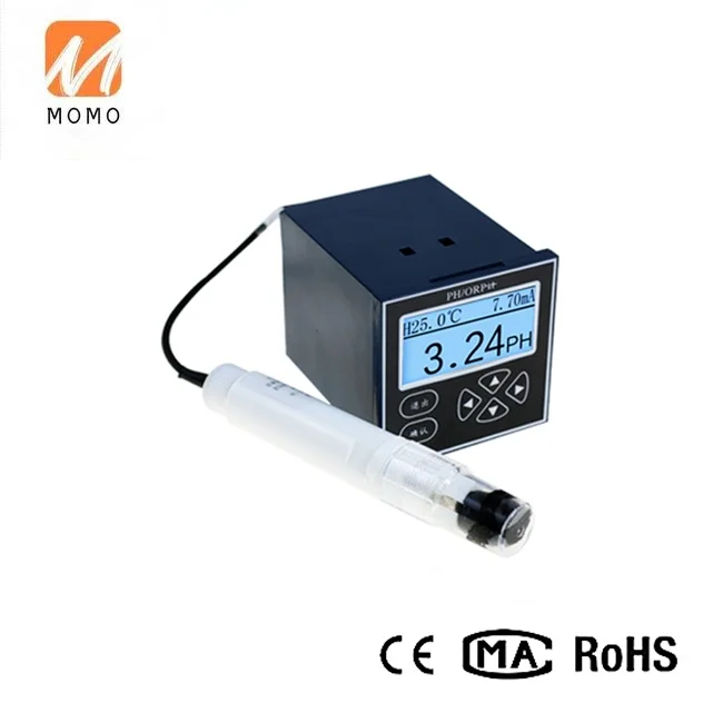 Automatic online benchtop liquid ph water tester controller orp meter