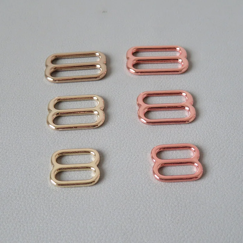 1PCS Zinc Alloy Metal Buckle Slider For Bag Accessory Adjuster Belt Loop Hardware Dog Collar Garment Harness Clasp High Quality