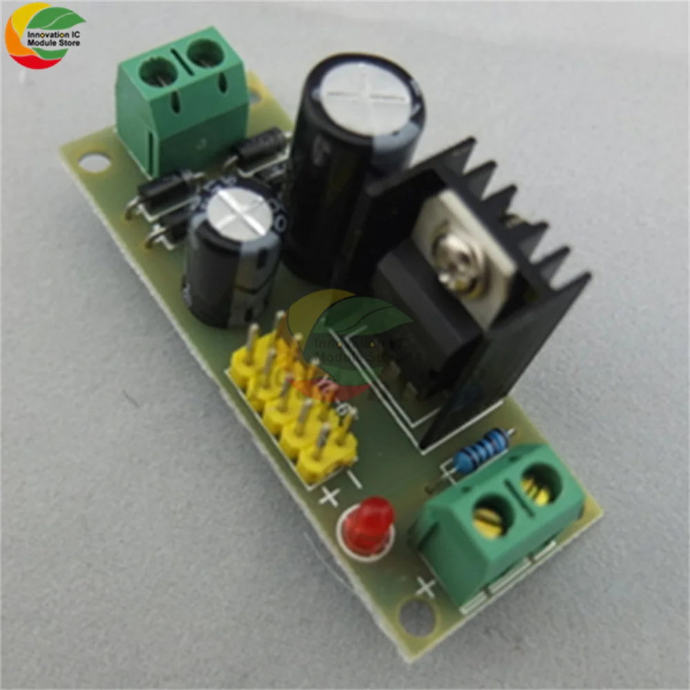 L7805 5V 1.2A voltage regulator module voltage regulator buck power supply module suitable for Arduino step-down converter board