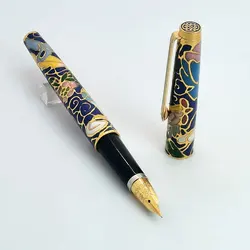 China's Old Inventory Iridium Yong Sheng 320 Fountain Pen and Ball-Point Pen Cloisonne Pens In The 1990 s 1PCS